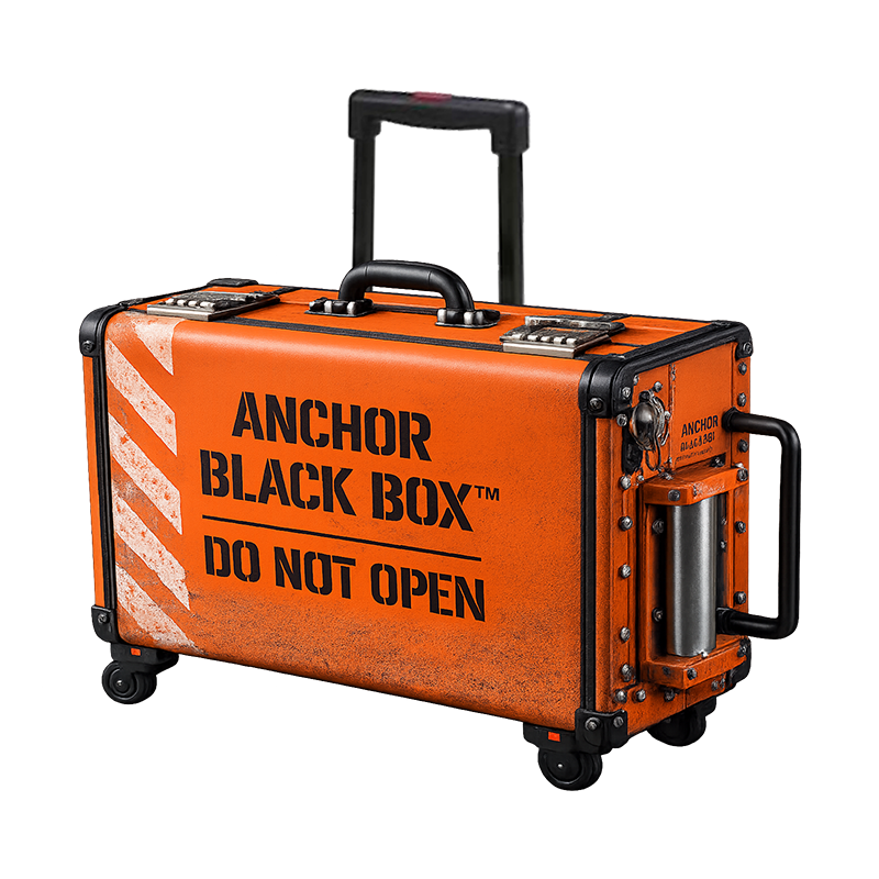 Anchor BlackBox orange recorder case
